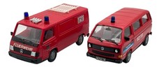 Herpa Mercedes 100D & VW T3 Feuerwehr Modelle 1:87 H0 – Einsatzfahrzeuge Set