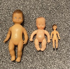 3 Stück alte Püppchen aus DDR Zeiten