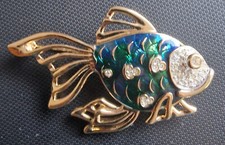 Pierre Lang  Fisch, Brosche