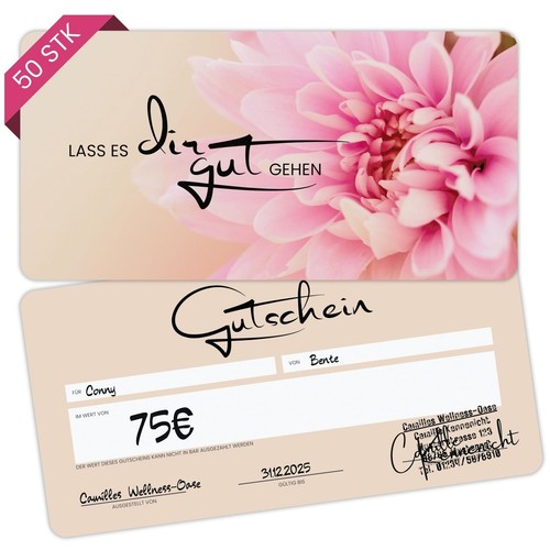 Gutscheinkarten zum