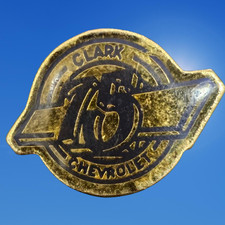Sammler Pin - KFZ/AUTO - Chevrolet "Logo 75" Clark - Rar/Selten - Emaille