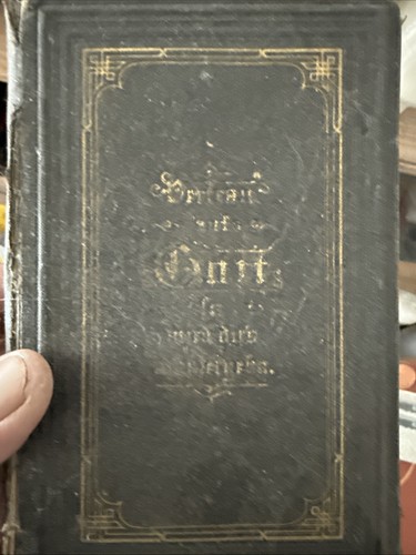 Gesangsbuch kirche 1901 - gesangsbuch,
