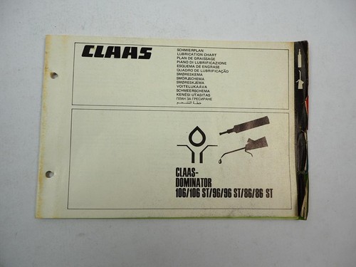 Original claas dominator 96 - claas,