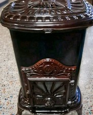 Edler Blaubrenner Franco Belge Ölofen 6,5 KW ZÖV Hingucker 