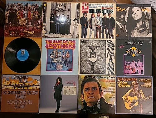 12xvinyl bundle beatles - lp,
