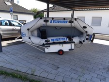 Schlauchboot mit motor