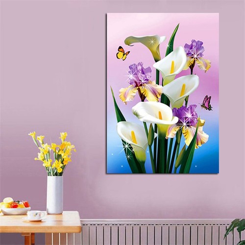 Lilie blumen kreuzstich - blumen,