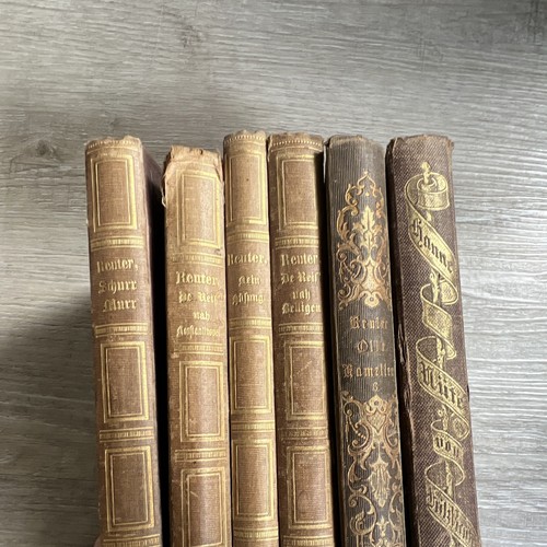 Fritz reuter bücherkonvolut - ,