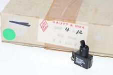 Kipp-Schalter / Netzschalter von Kautt & Bux Typ GNP4, 2 A / 250 V, Switch, NOS
