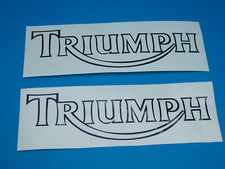 Triumph Schriftzug Outline