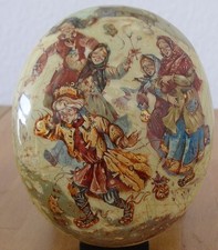 Lackmalerei. Lackdose:"Romantisches Dorf-Leben"! SCHÖNES GESCHENK!!!!!!!!!!!