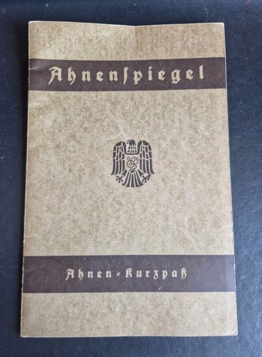Ahnenspiegel familienstammbuch - ahnenspiegel,