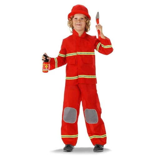 Kinder kostüm feuerwehr mann - kinder,