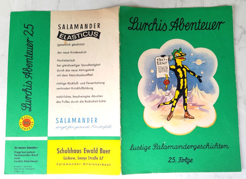Lurchis abenteuer salamander - lurchis,
