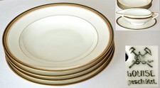 Porzellan Set 4 Teller +
