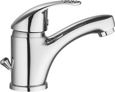 Waschtischarmatur mit Zugstange Ablaufgarnitur Wasserhahn Waschbecken Badarmatur