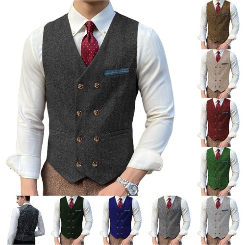 Herren doppelreihig weste - herren,