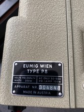 Eumig P8 Filmprojektor Normal