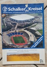 Programmheft Schalke 04 Unterhaching 2001 Schalker Kreisel ABSCHIED PARKSTADION 