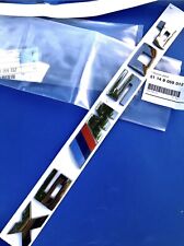 Logo Abzeichen BMW X6 M50d