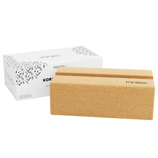 Kintex Kork Yogablock 2in1 Funktion Pilates Gymnastik Fitness Workout Naturkork