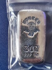 3 Oz  Silberbarren Bunker 47
