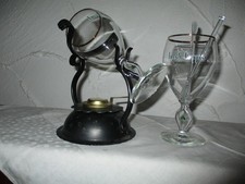 Irish Coffee Set  Gestell mit