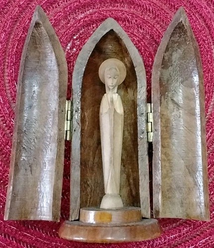 Antike maria betend altar - betend,