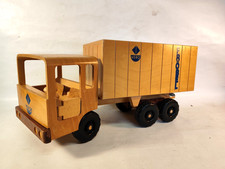 DDR Holzspielzeug FWF Fröbel Werdau LKW Laster Kipper Möbeltransport Vero
