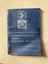 Betriebsanleitung Simson