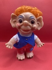 Troll Gnom Dänemark Selten  Tivoli Rootie Vintage 1950/60er 19cm Rar Puppe