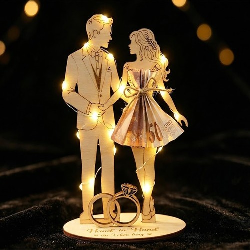 Holz geldgeschenk hochzeit - holz,