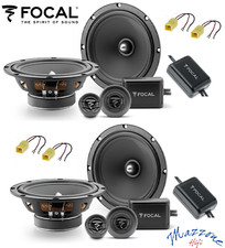FOCAL ASE 165 KIT 8 LAUTSPRECHER ALFA ROMEO 156 164 166 MIT ANT/POST AUTO