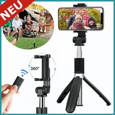 Bluetooth Selfie Stick Stativ für Smartphone iPhone 16 15 14 13 Pro Max, Samsung