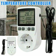 Digitaler Steckdosenthermostat Thermostat Steckdose Innenthermostat Stecker DHL