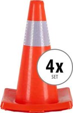 4x Warnkegel Leitkegel Pylone