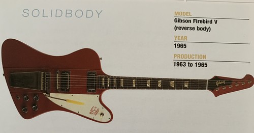 1965 gibson firebird reverse - 1965,