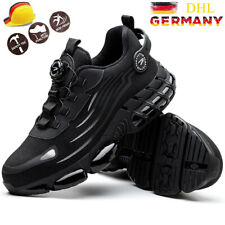 Herren Sicherheitsschuhe S3 Sportliche Damen Arbeitsschuhe Drehknopf Stahlkappe