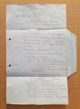 JOSEF ALBERS Originalautograph handsigniert, 1970, Bottrop Quadrat Bauhaus Brief