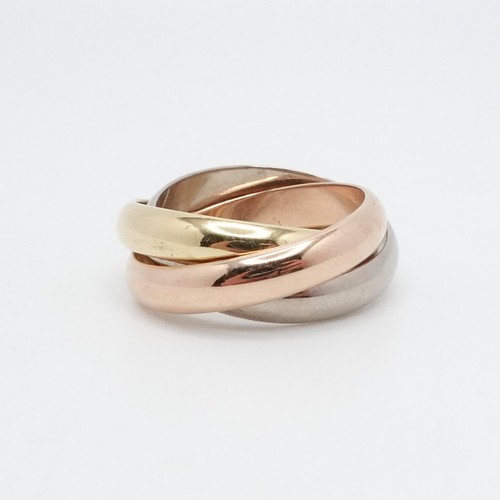 Cartier 18k tri color gold - cartier,