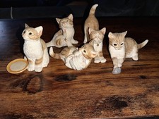 Kleine Marken Katzenfiguren SHREATT &SIMPSON Konvolut Sammlung