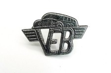 original DDR Mützenabzeichen VEB Kraftverkehr silberfarben untere Dienstgrade