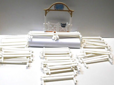 Schleich Zaun Pferdekoppel Weidezaun Zaunelement Koppel weiß 34 Teile Set Nr. 23