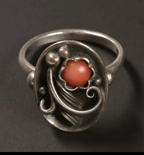Jugendstil ring mit - jugendstil,