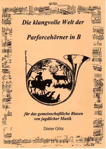 Noten jagdmusik parforcehorn - noten,