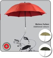 Rolko Protektor Rollatorregenschirm inkl. Befestigungsset Schutz vor Regen/Sonne