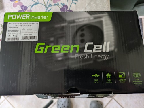 Green cell power inverter - green,