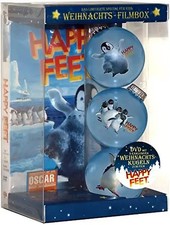 Happy Feet Weihnachts-Filmbox (Single Disc inkl. 3 hochwertiger Christbaumkugel)