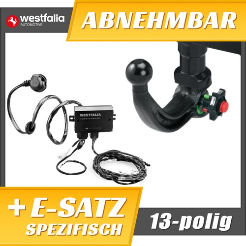 Anhängerkupplung abnehmbar+ES