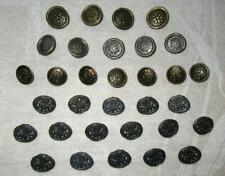 VERSCHIEDENE KONVOLUTE TRACHTENKNÖPFE - SILBER - BRAUN - METALL - KUNSTSTOFF